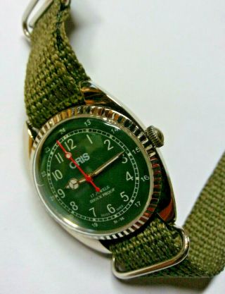 Vintage Oris 17 Jewel Shock Proof Swiss Made Manuel Wind Watch