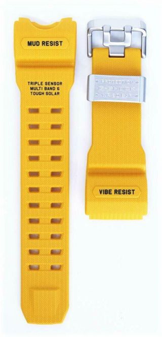 G - Shock Mudmaster Gwg - 1000 1a9jf Watch Band Belt Yellow