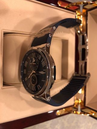 ulysse nardin maxi marine chronometer 43mm Blue 9