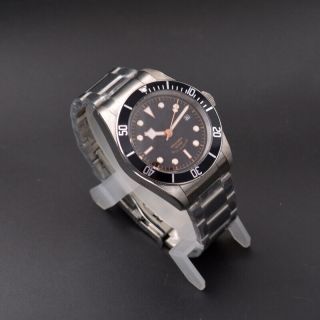 41mm CORGEUT Auto Date Sapphire Glass Metal Strap Automatic Men ' s Sterile Watch 3