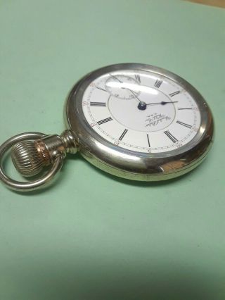 RARE ANTIQUE 1870s BIG US MADE POCKET WATCH UNITED STATES WATCH,  A, 3