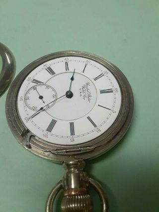 RARE ANTIQUE 1870s BIG US MADE POCKET WATCH UNITED STATES WATCH,  A, 6