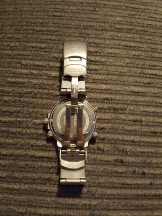 Mens Watch Zeitner Digitech Silver Bracelet 19438 Spares Repairs 2