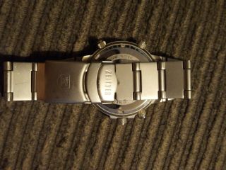 Mens Watch Zeitner Digitech Silver Bracelet 19438 Spares Repairs 4