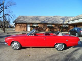 1963 Plymouth Valiant Convertible Red