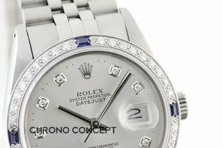 Rolex Mens Datejust Watch 18K White Gold and Steel Watch,  Rolex Band 3