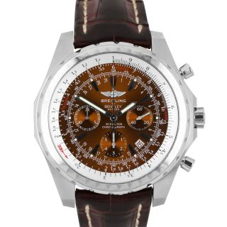 Breitling Bentley Motors Bronze Stainless Steel A25363 48.  7mm Chronograph Watch