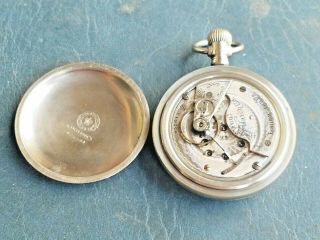 Antique 1912 Hamilton Pocket Watch - Size 18 - 17 Jewels - Heavy Case 5