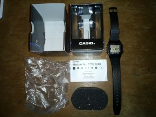 Casio Digital Sport Watch Stopwatch Alarms Timer World Time W - 800h - 1aves Vintage