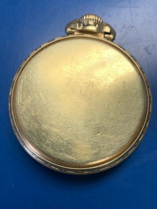 Illinois bunn special 21 jewels Pocket Watch Railroad Matching Case Gold filled 2