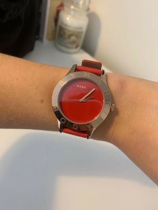 Marc By Marc Jacobs Red Women’s Watch (hard To Find)