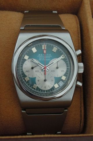 Rare Vintage Zenith El Primero Chronograph Watch A782 Limited Edition