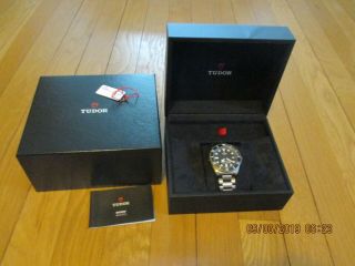 Tudor Pelagos 25600tn Black Titanium Wristwatch For Men