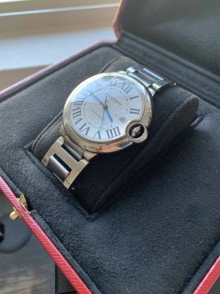 Cartier Ballon Bleu 42mm Stainless Steel Watch 2