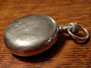 Circa 1899 Rockford Pocket Watch Duel Tone Movement 17 Jewel Size 18 Runs 5