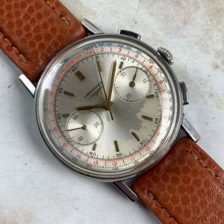 Vintage Longines 30CH Chronograph Ref.  7412 - 3 Wristwatch 36mm Steel NR 3