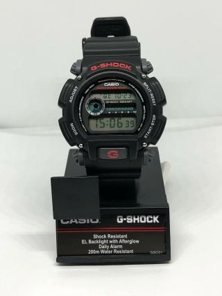 Casio G - Shock Dw9052 Men Black Resin Digital Gray Dial Wrist Watch Ae49