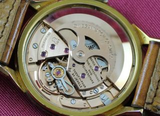 OMEGA Constellation Chronometer 168.  005/6 SC - 62 18K Rose Gold Watch.  Pie Pan 8
