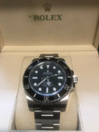 Rolex Submariner Auto 40mm Steel Oyster Perpetual Mens Watch