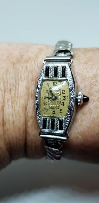 Vintage ladies Bulova watch 14k Gold Filled 5