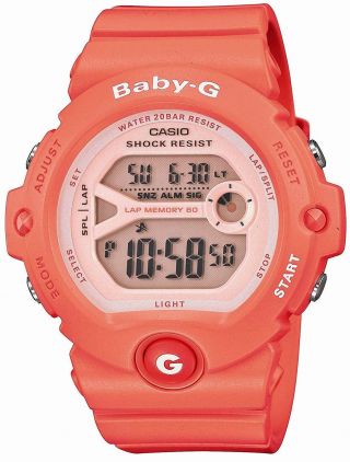 Casio Baby - G Red/coral Pink Bg - 6903 - 4jf ～for Running～ Women 