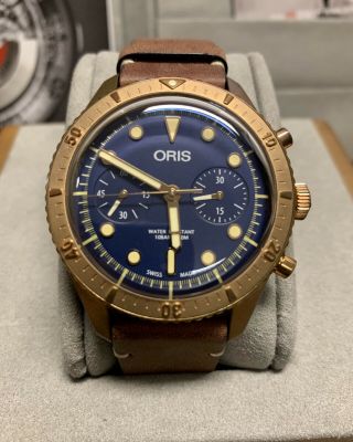 Oris Carl Brashear Limited Edition Chronograph Watch.