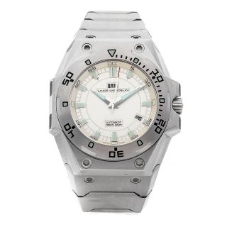 Linde Werdelin The One Limited Steel Auto 44mm Silver Dial Mens Watch One.  2.  2