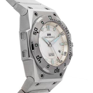 Linde Werdelin The One Limited Steel Auto 44mm Silver Dial Mens Watch ONE.  2.  2 4
