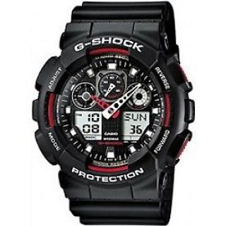 Casio G - Shock Ga - 100 - 1a4er Mens Combi Watch Gshock Ga1001a4er