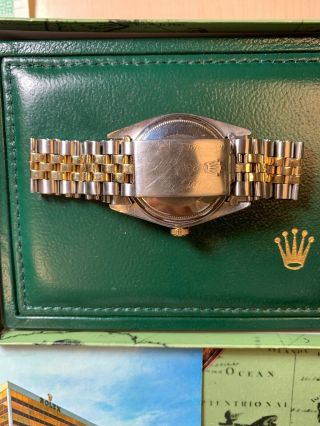 Rolex Datejust 36mm Men ' s Watch 14k/SS Jubilee Ref: 1601 BOX/PAPER 3