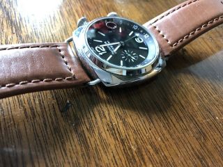Panerai Radiomir GMT Automatic PAM00184 with two OEM straps 11