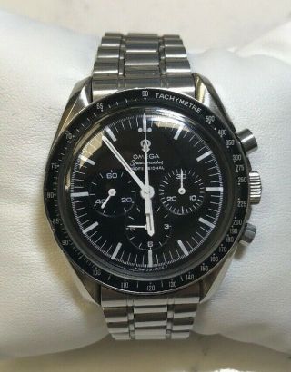 Vintage 1965 Pre - Moon Omega Speedmaster 321 Movement Wristwatch Ref 105.  012 - 65