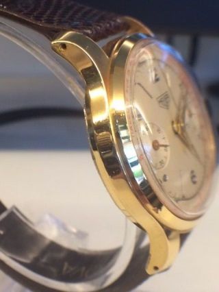 50 ' s Heuer PULSATION Chronograph Watch Ref 42260 Valjoux 23 (Pre - Carrera) 6