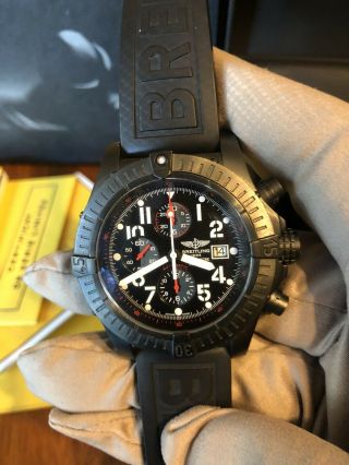 Breitling Avenger Limited Special Edition Pvd M13370 Black
