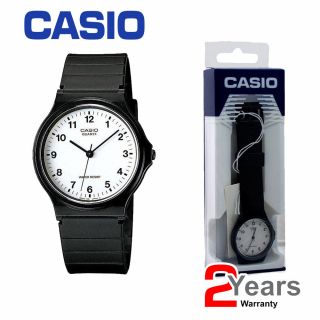 Casio Classic Mens & Ladies Casual Black Wrist Watch Mq - 24 - 7bll 2yr