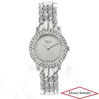 Chopard Diamond 18K White Gold Ladies Watch 61.  8 Grams $22800.  00 NR 2