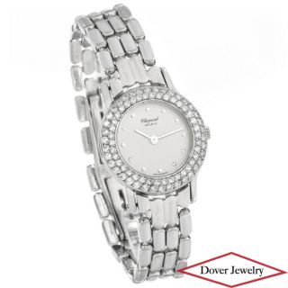 Chopard Diamond 18K White Gold Ladies Watch 61.  8 Grams $22800.  00 NR 3