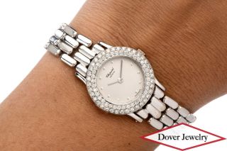 Chopard Diamond 18K White Gold Ladies Watch 61.  8 Grams $22800.  00 NR 5