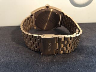 Nixon The Time Teller Rose Gold Watch 2