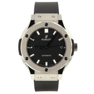 Hublot Classic Fusion Titanium Automatic 38 Mm Black Watch 565.  Nx.  1171.  Rx 2019