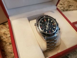 Omega Seamaster Planet Ocean 600m Chronograph 45mm Stainless Steel Watch 2210.  51
