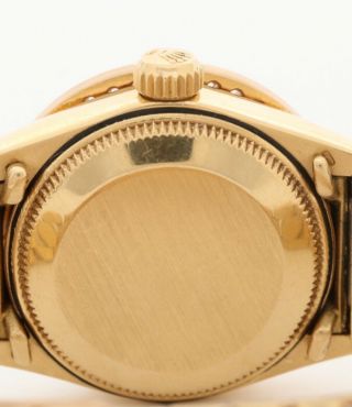 Rolex President 18K gold wristwatch with diamond bezel and dial IF – VVS1 5