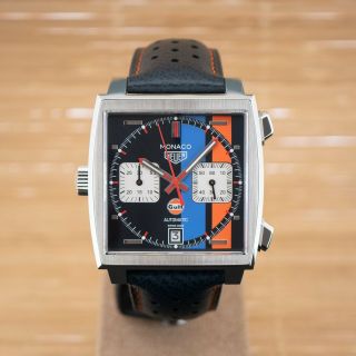 TAG Heuer Monaco Calibre 11 Gulf 39mm - Box and Papers April 2019 2