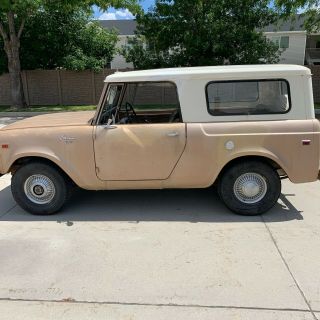 1965 International Harvester Scout Champagne Edition