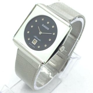 Vintage Rado 2672 Automatic Date Swiss Made 32mm Mens Wrist Watch A4198
