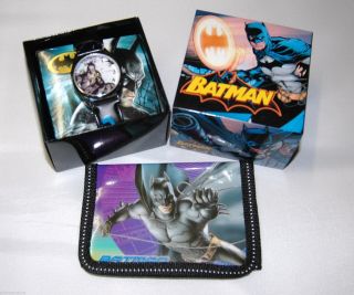 Fabulous Childrens Batman Watch & Wallet Set