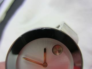Movado Bold Stainless Steel Bracelet Ladies Swiss Quartz Watch 3600194 3