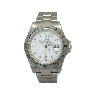 Rolex Explorer II Stainless Steel White Dial Mens 40mm Automatic Watch 16570 4
