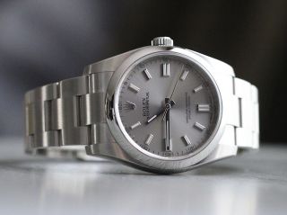 Rolex Oyster Perpetual No Date 116000 Stainless Auto 36mm Steel Dial Complete Bp