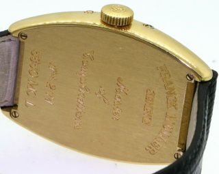 Franck Muller Master Calendar 5850 18K gold automatic moon phase men ' s watch 5
